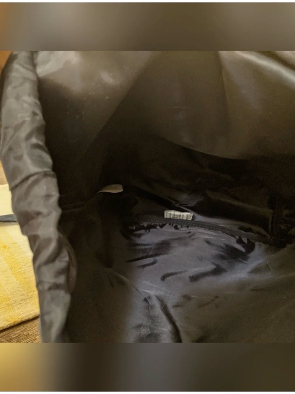 Jimmy Choo Black Drawstring Backpack - Picture 2 of 7